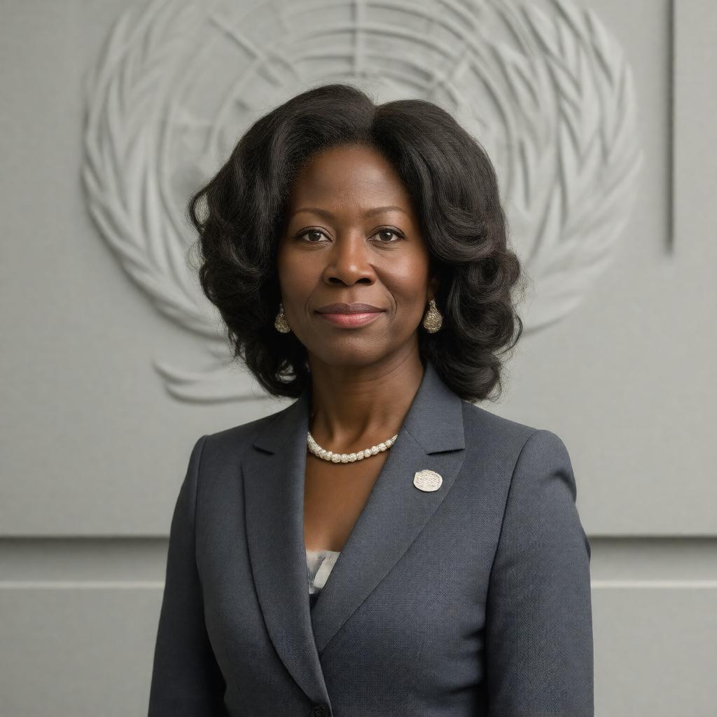Click to view larger image AI-created image of U.S. Ambassador to the United Nations