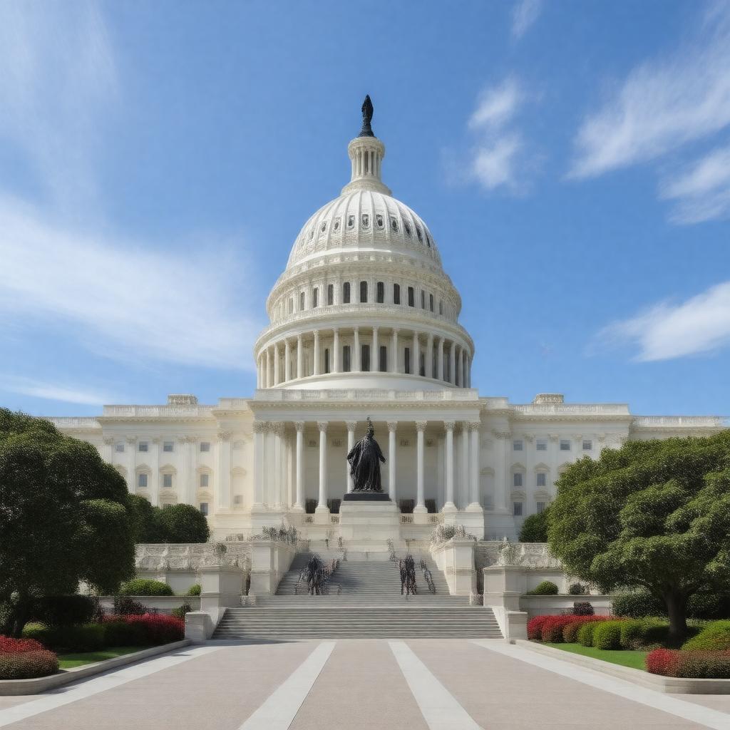 AI-created image of U.S. Capitol