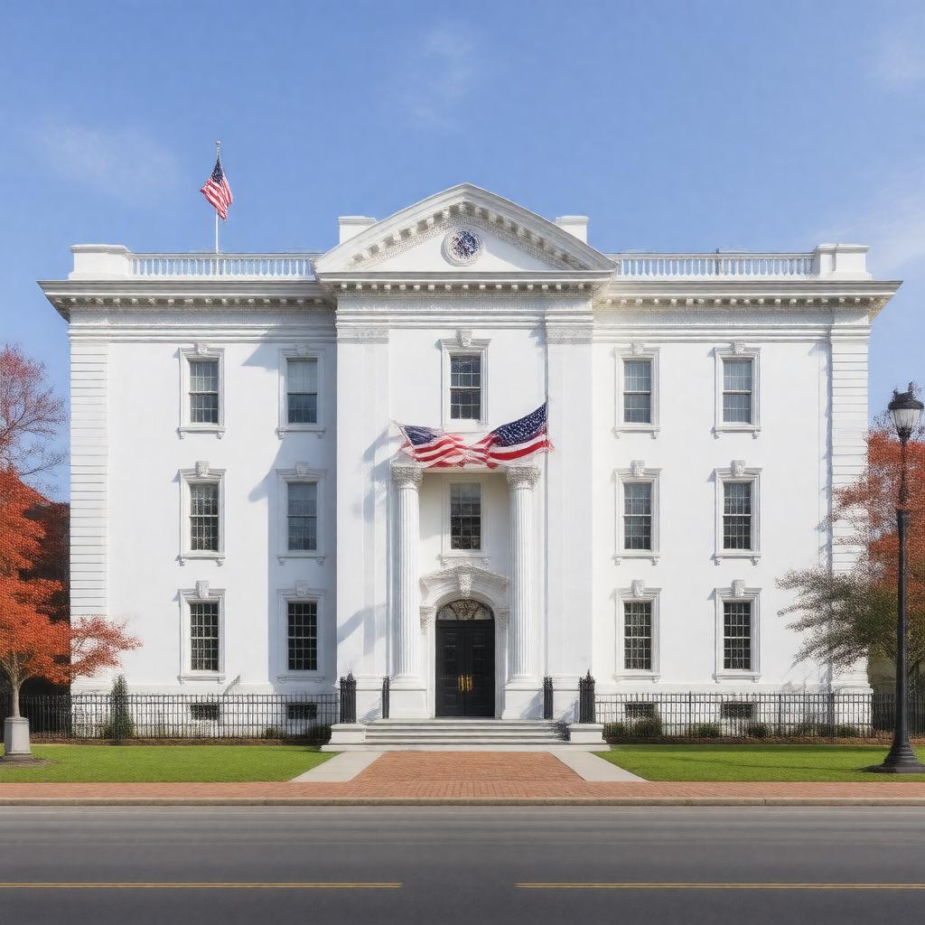 AI-created image of U.S. Coast Guard Headquarters (historical)