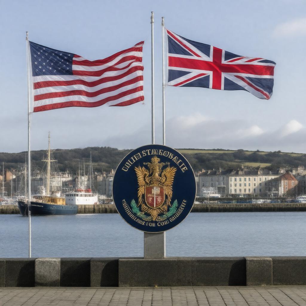 Click to view larger image AI-created image of U.S. Consul in Leith