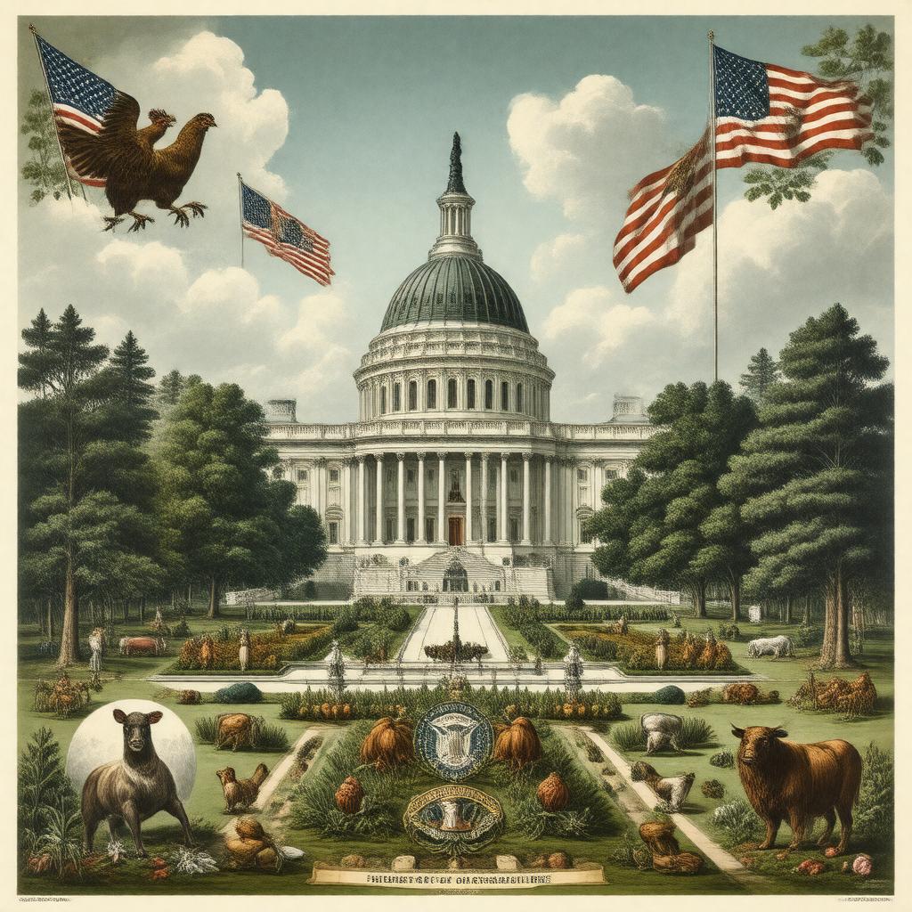 Click to view larger image AI-created image of U.S. Department of Agriculture