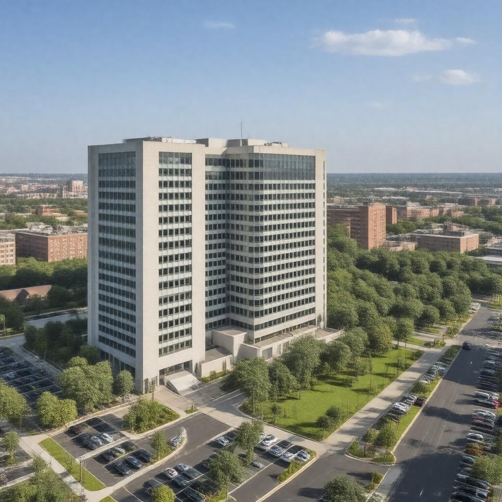 Click to view larger image AI-created image of U.S. Department of Defense Mark Center