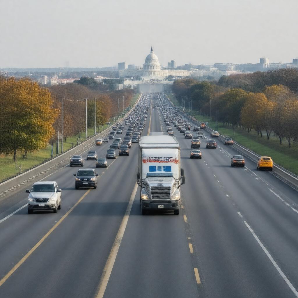 AI-created image of U.S. Department of Transportation Federal Motor Carrier Safety Administration
