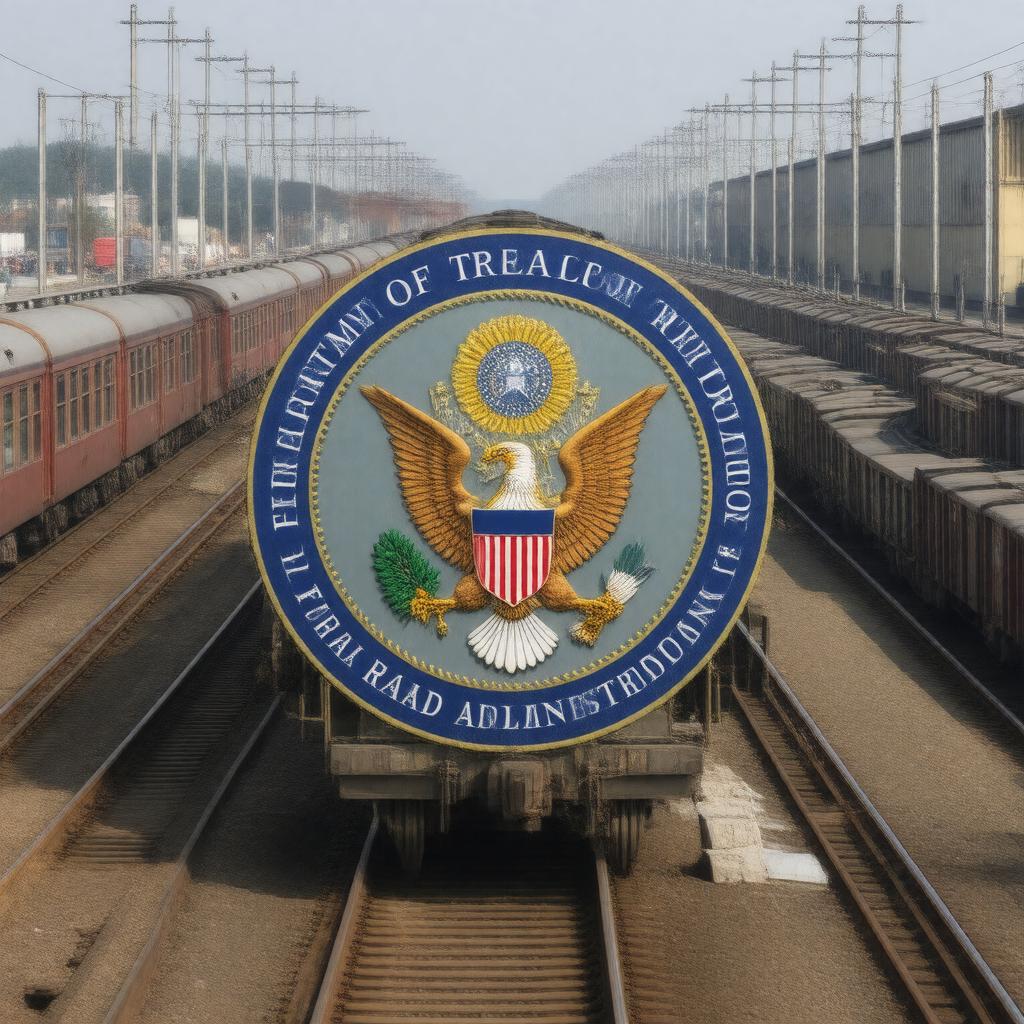 AI-created image of U.S. Department of Transportation Federal Railroad Administration