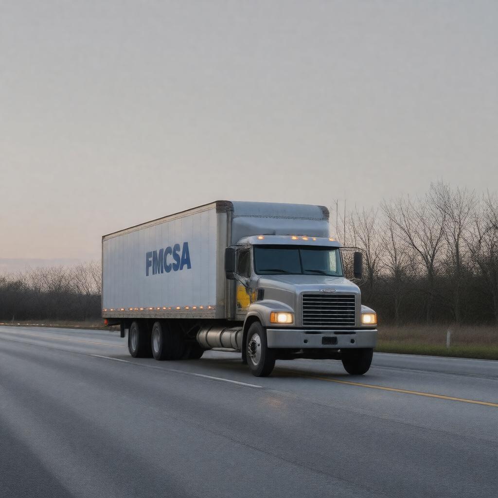 AI-created image of U.S. Federal Motor Carrier Safety Administration