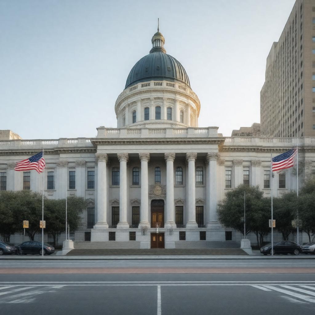 AI-created image of U.S. Government Building
