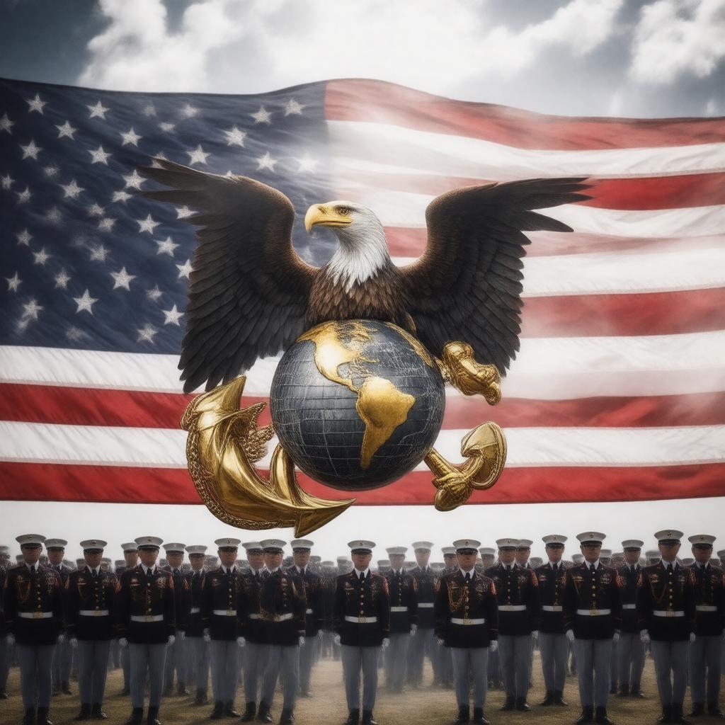 AI-created image of U.S. Marine Corps