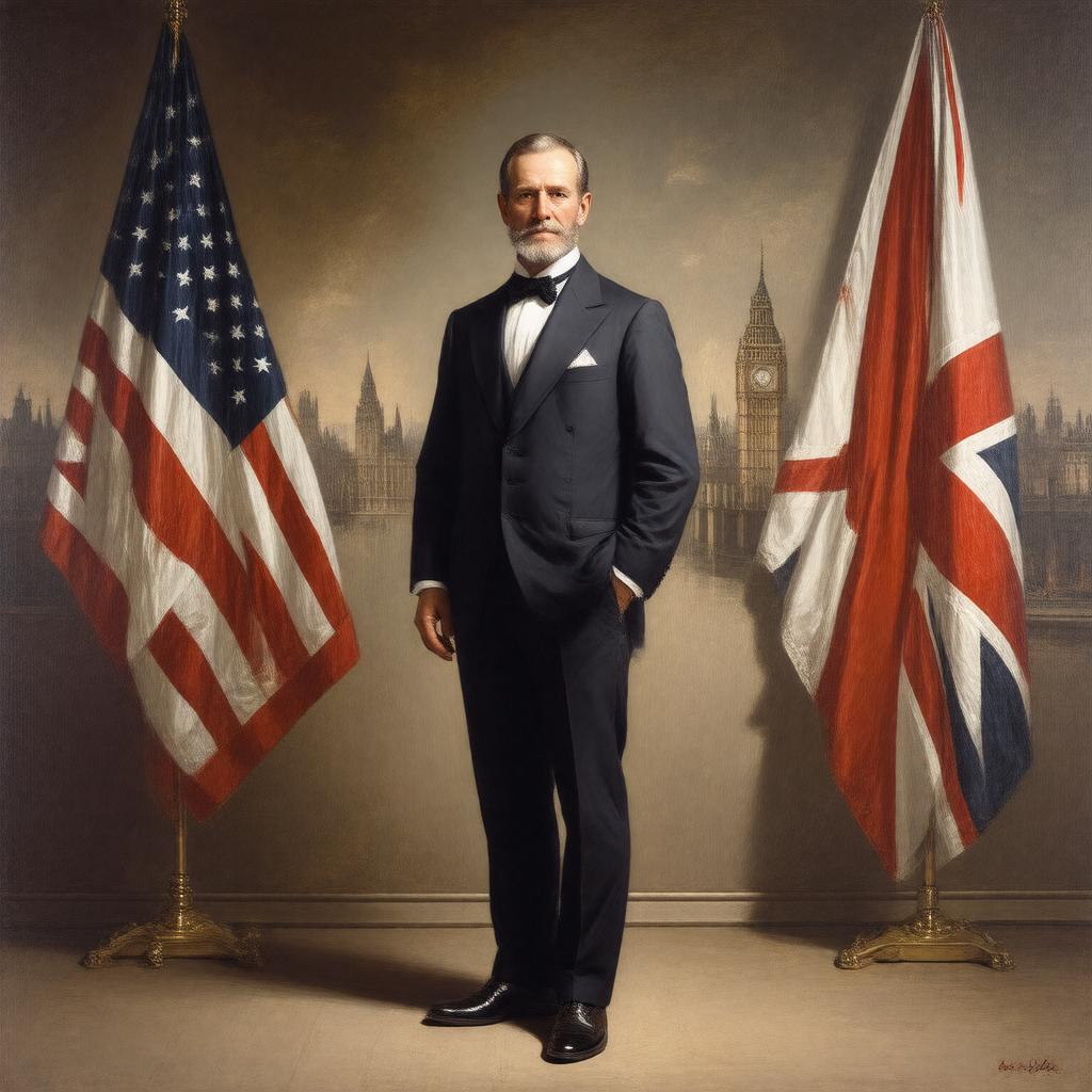 AI-created image of U.S. Minister to the United Kingdom