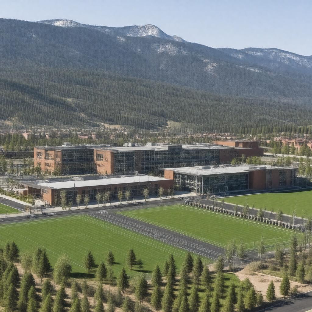 Click to view larger image AI-created image of U.S. Olympic Training Center
