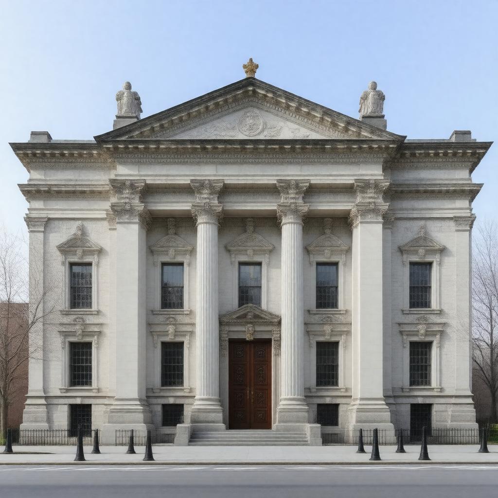 AI-created image of U.S. Patent and Trademark Office (historical)