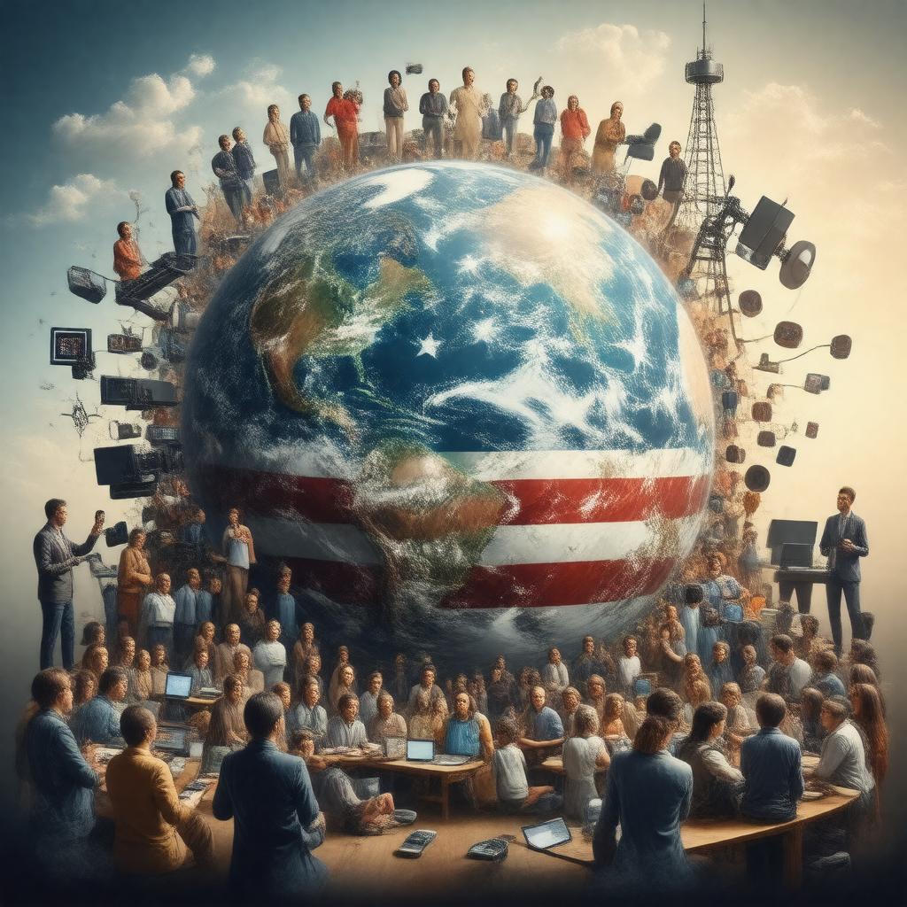 AI-created image of U.S. Public Diplomacy