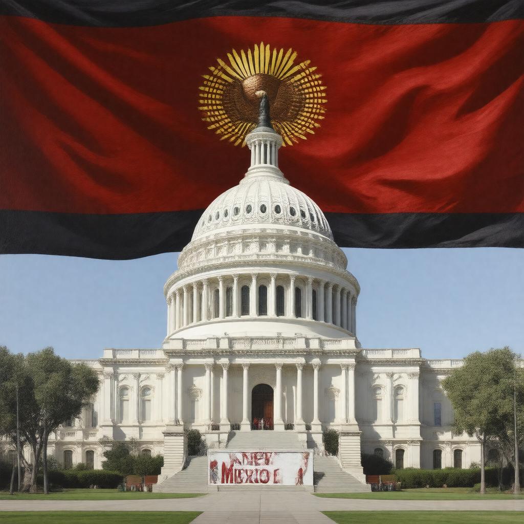 AI-created image of U.S. Representative from New Mexico