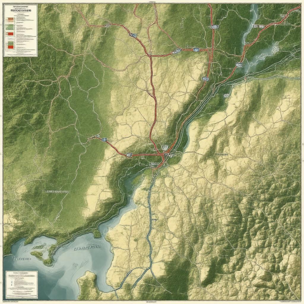 AI-created image of U.S. Route 167