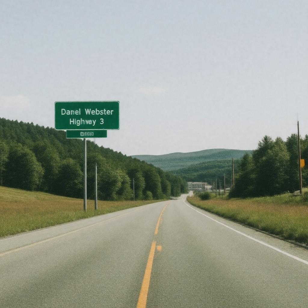 AI-created image of U.S. Route 3