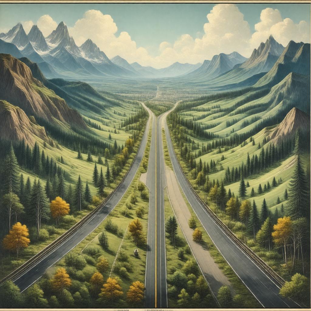 AI-created image of U.S. Route 36
