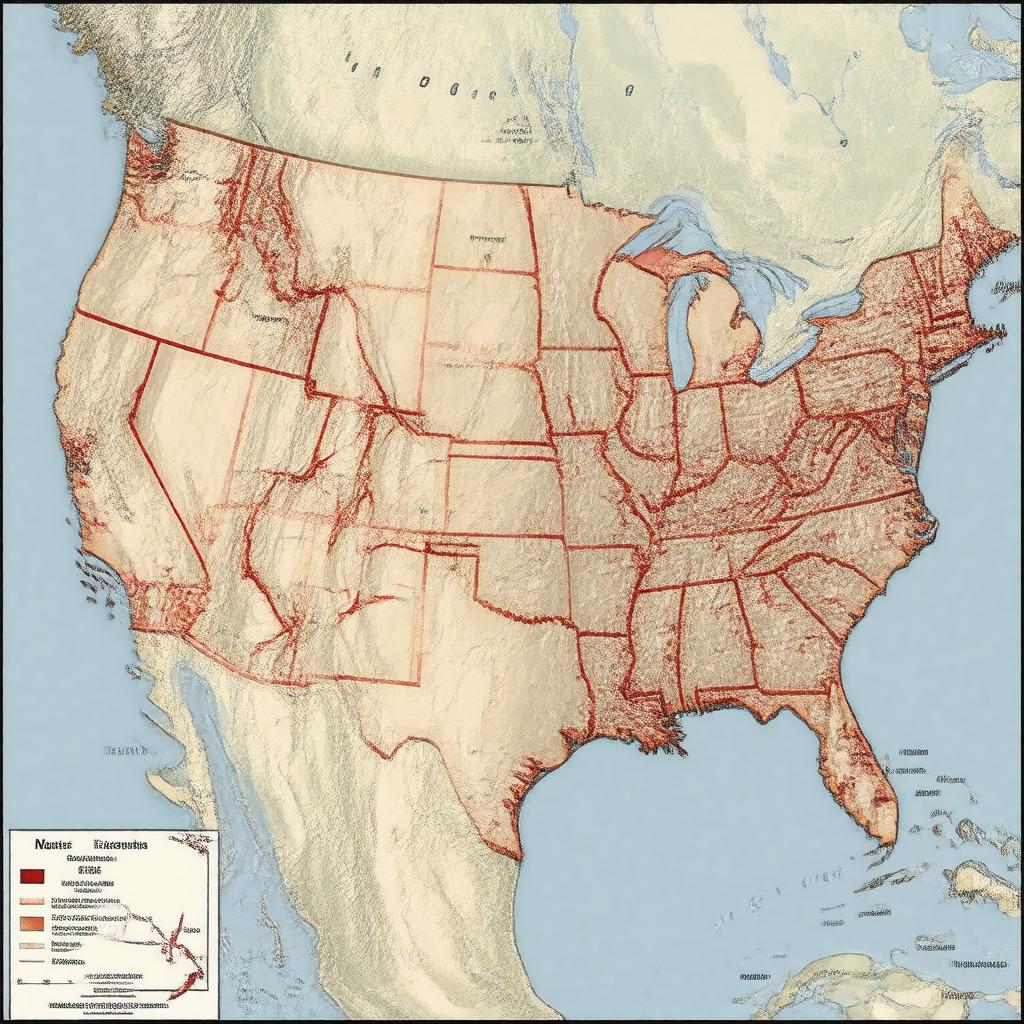 AI-created image of U.S. Route 8