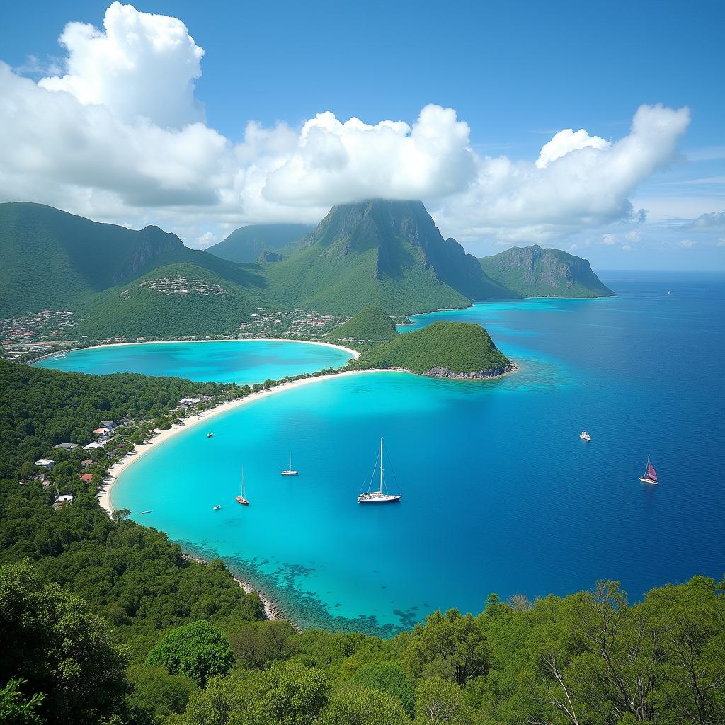AI-created image of U.S. Virgin Islands