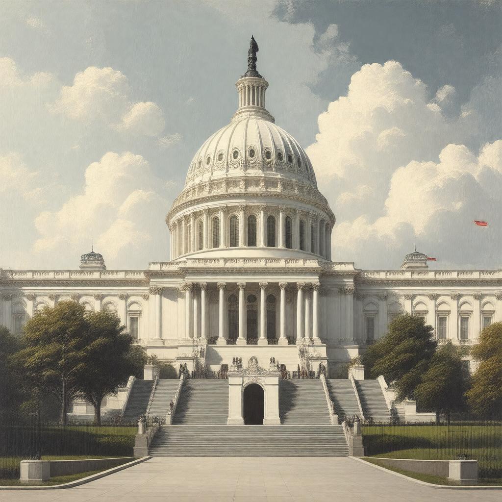 AI-created image of U.S. government
