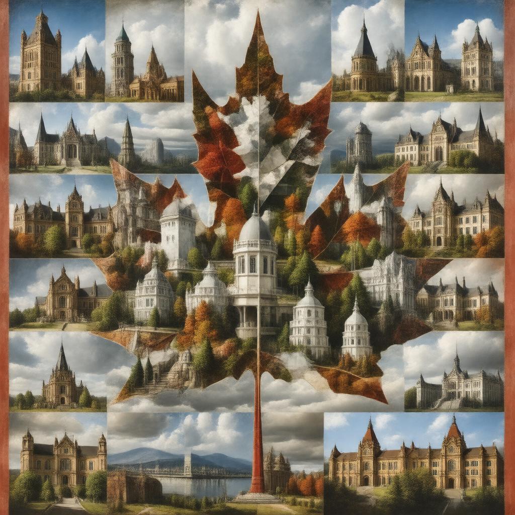 AI-created image of U15 Group of Canadian Research Universities