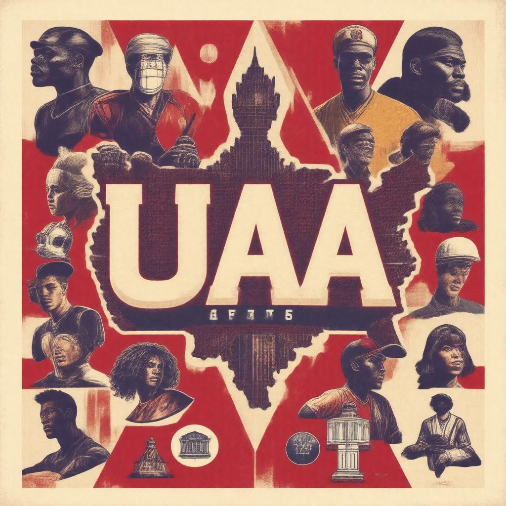 Click to view larger image AI-created image of UAA (University Athletic Association)