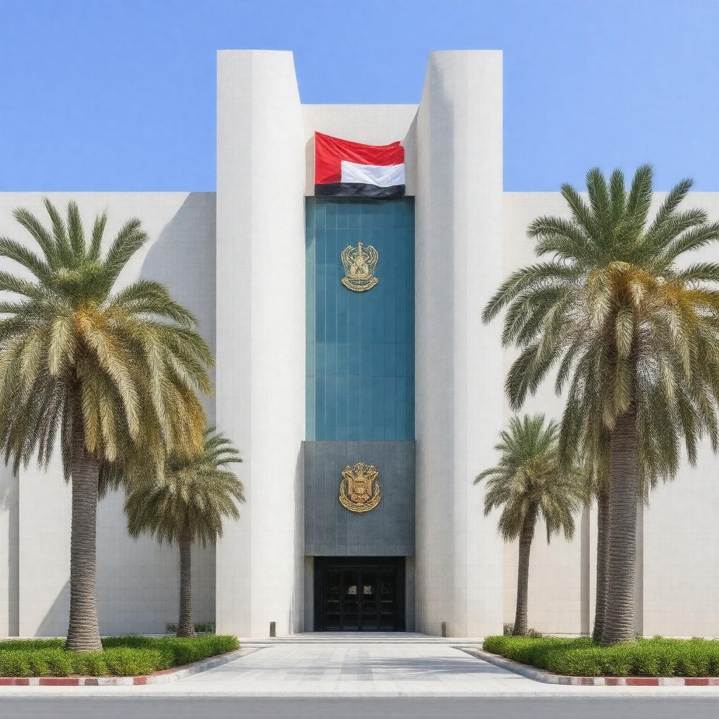 Click to view larger image AI-created image of UAE Embassy