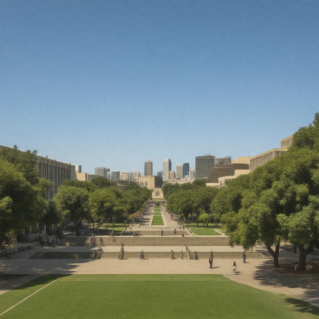 AI-created image of UCLA