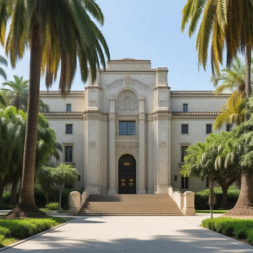 AI-created image of UCLA College of Letters and Science