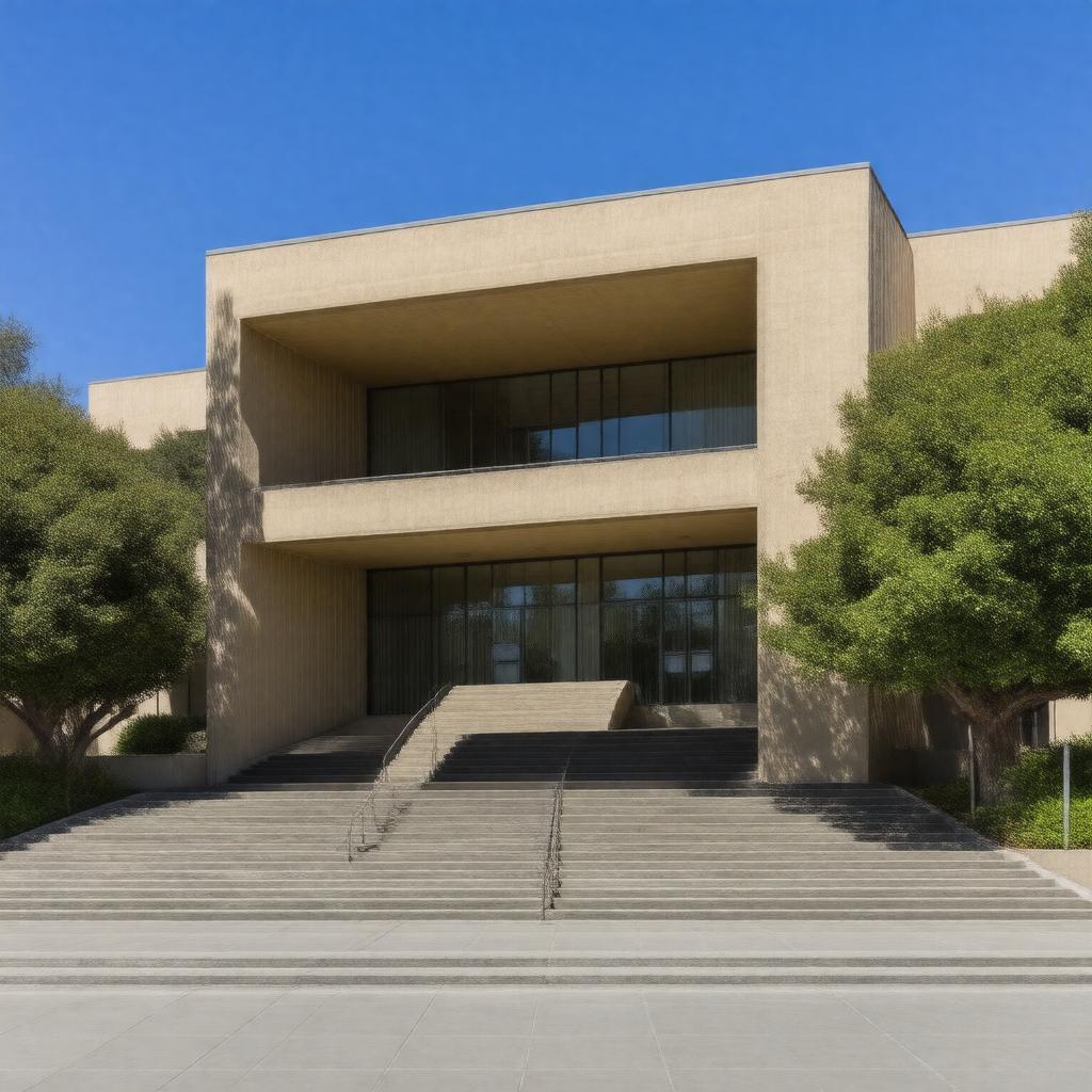 AI-created image of UCLA Herb Alpert School of Music