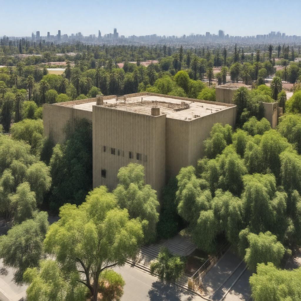 AI-created image of UCLA School of Education & Information Studies
