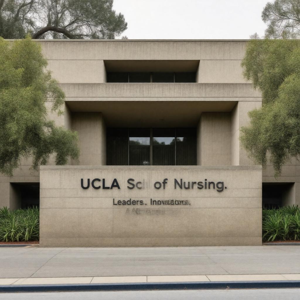 Click to view larger image AI-created image of UCLA School of Nursing