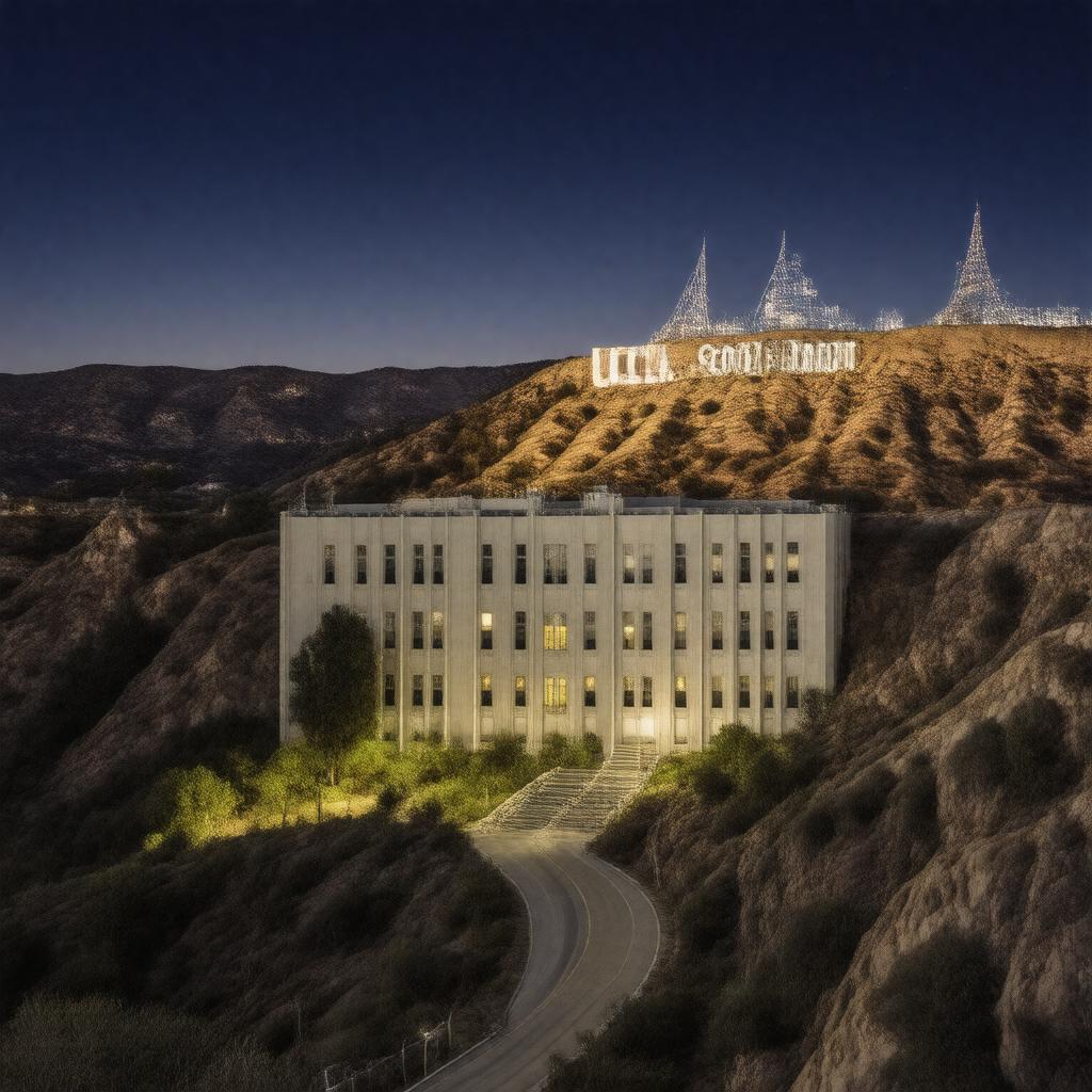 AI-created image of UCLA School of Theater, Film and Television