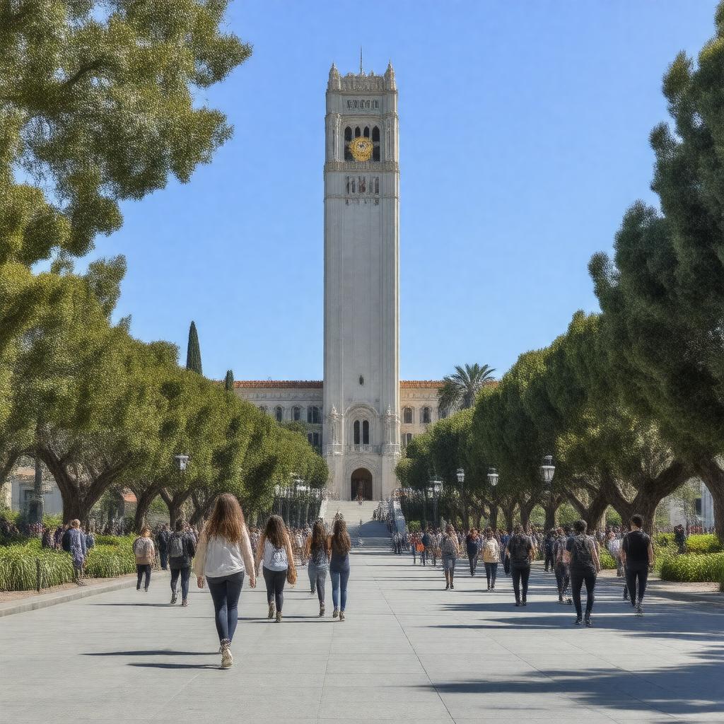 AI-created image of UC Berkeley