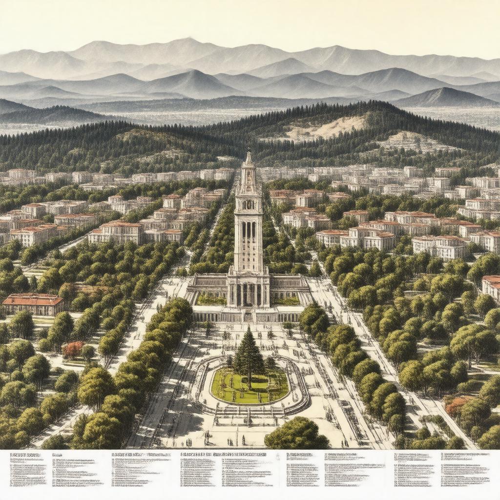 AI-created image of UC Berkeley campus