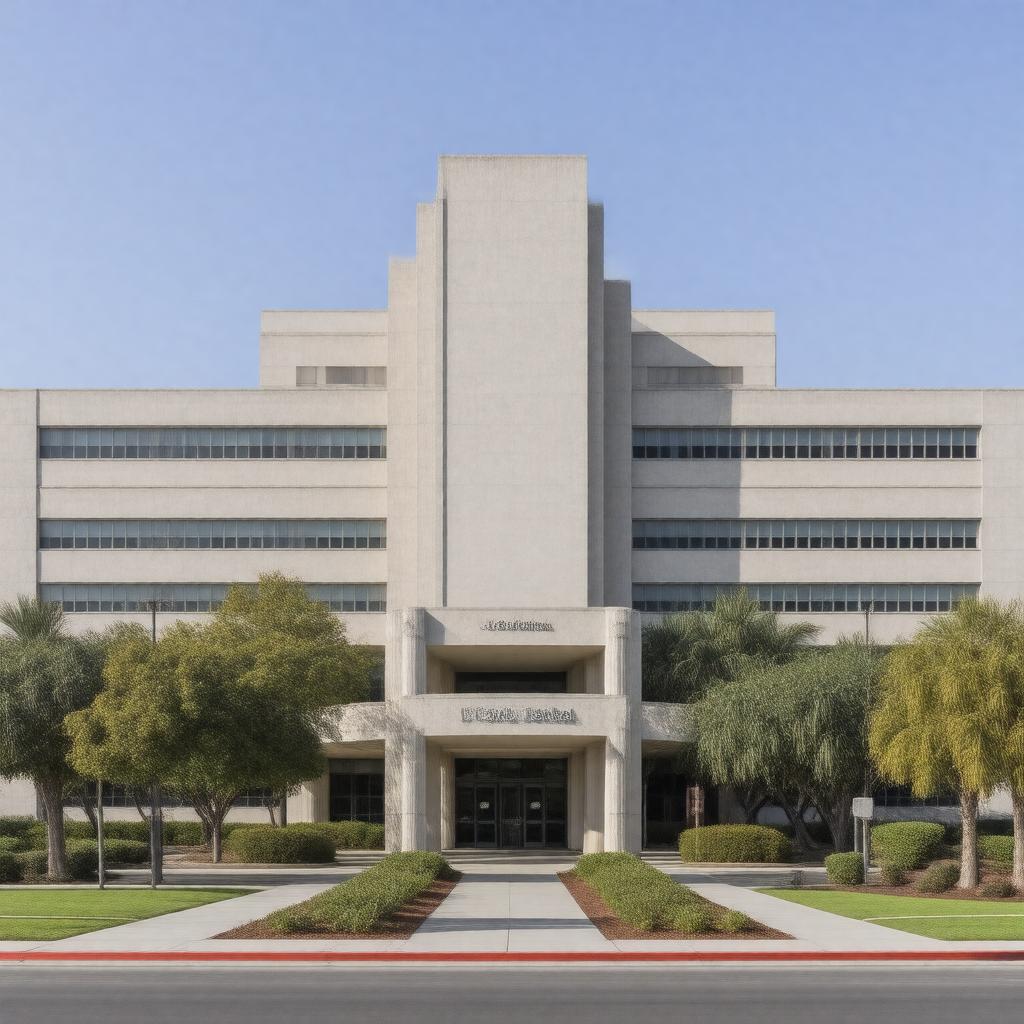 AI-created image of UC Davis Medical Center