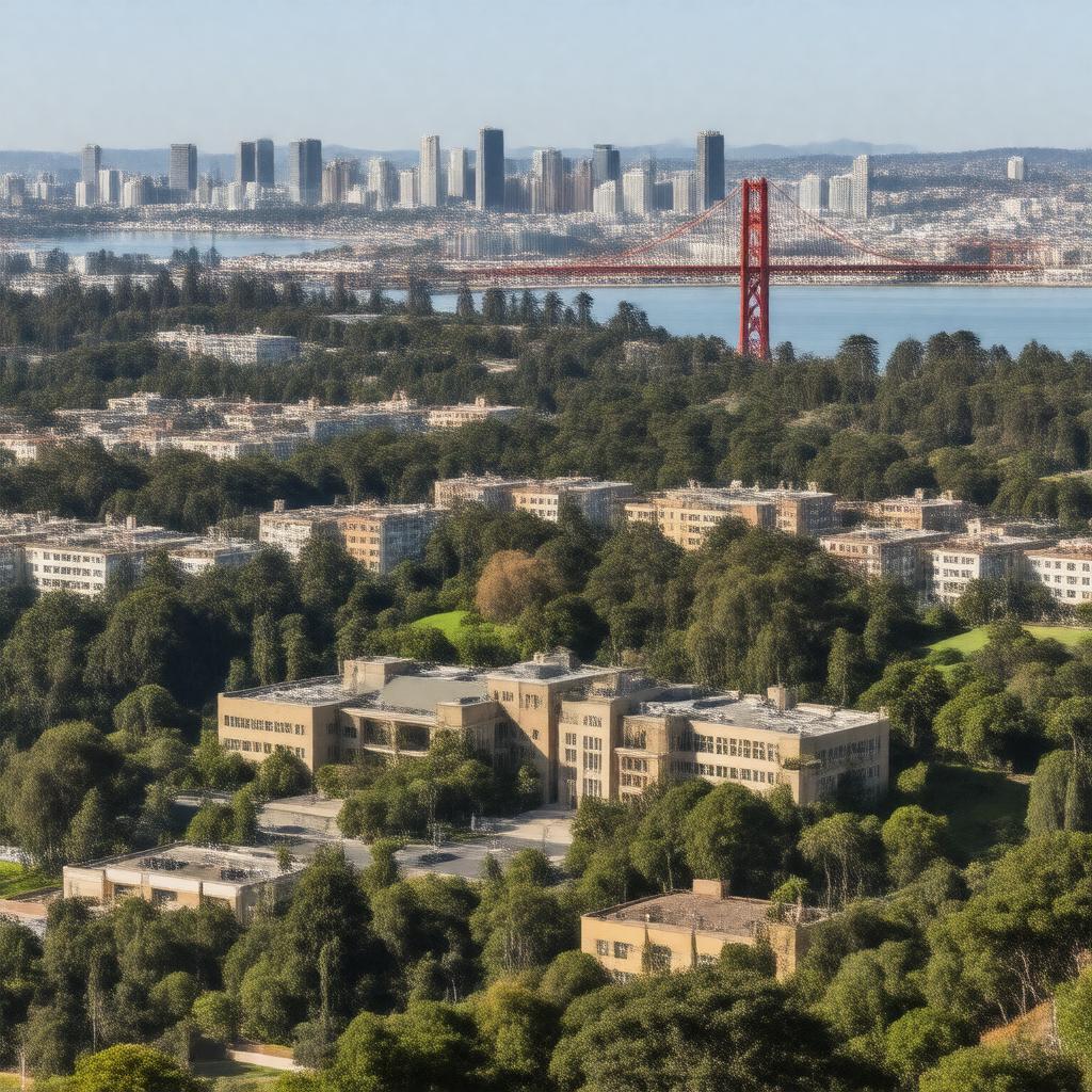 AI-created image of UC San Francisco