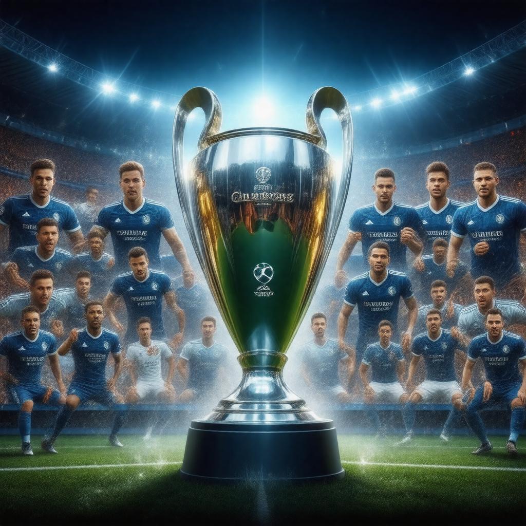 AI-created image of UEFA Champions League Squad of the Season