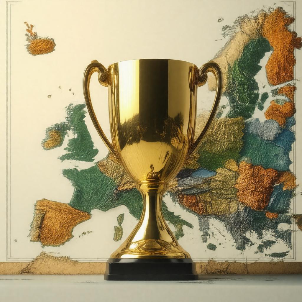 AI-created image of UEFA Champions League (as manager)