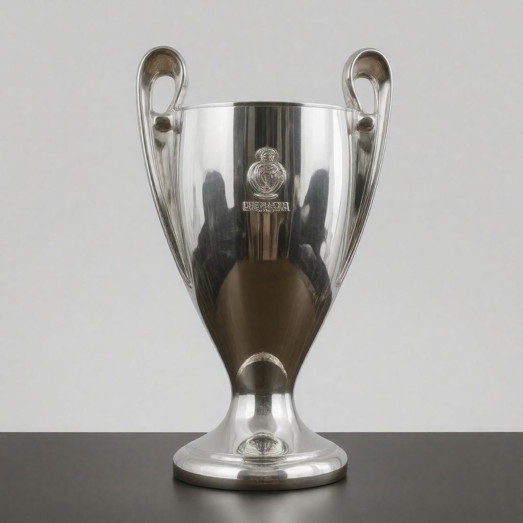 AI-created image of UEFA Cup trophy