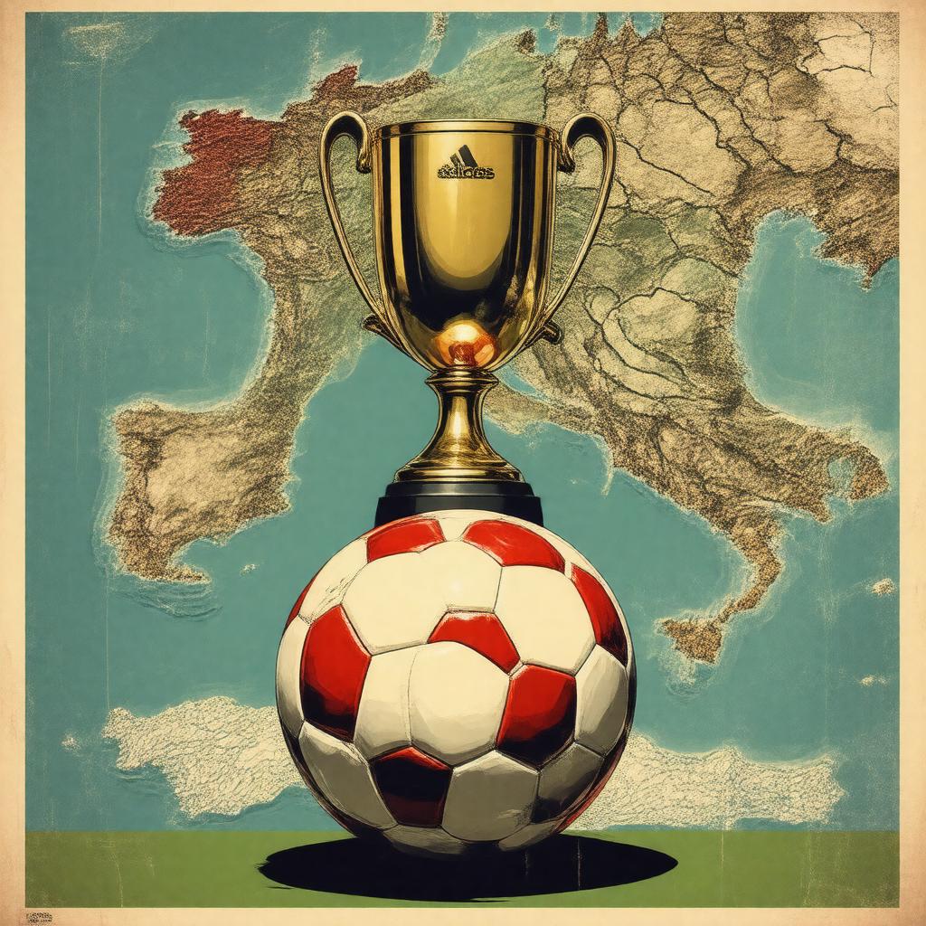 AI-created image of UEFA Euro 1980