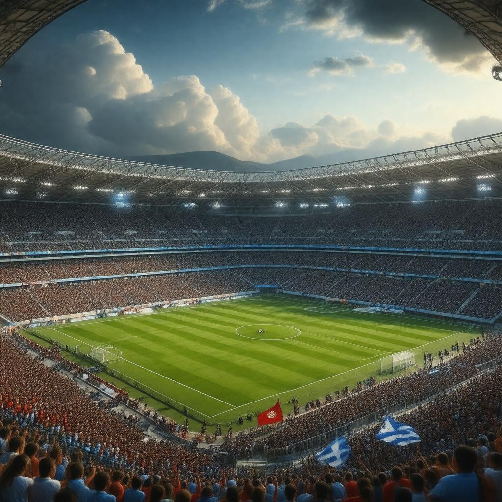 AI-created image of UEFA Euro 2004