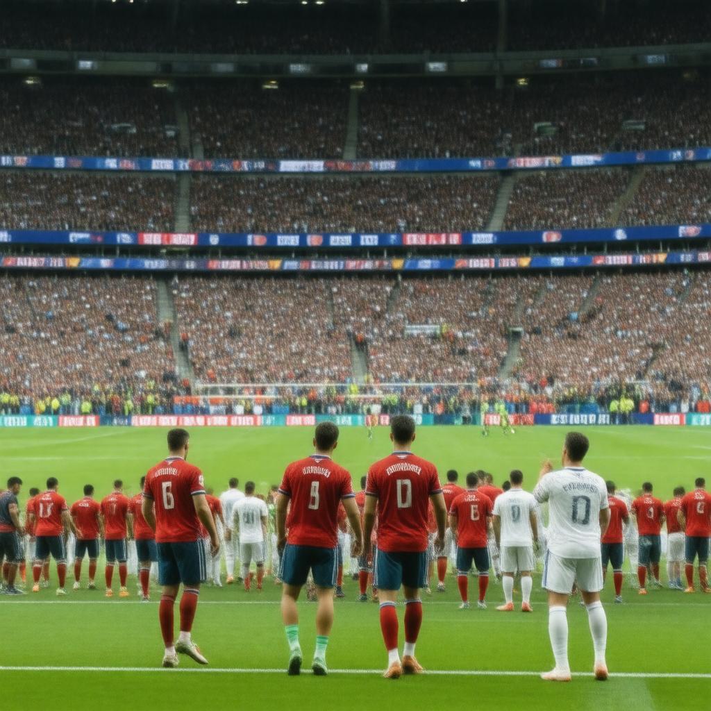 Click to view larger image AI-created image of UEFA Euro 2016 Final