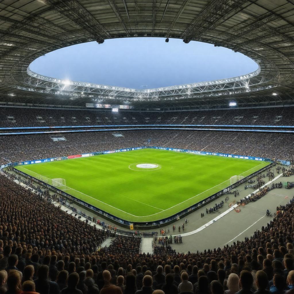 AI-created image of UEFA Euro 2020 Final