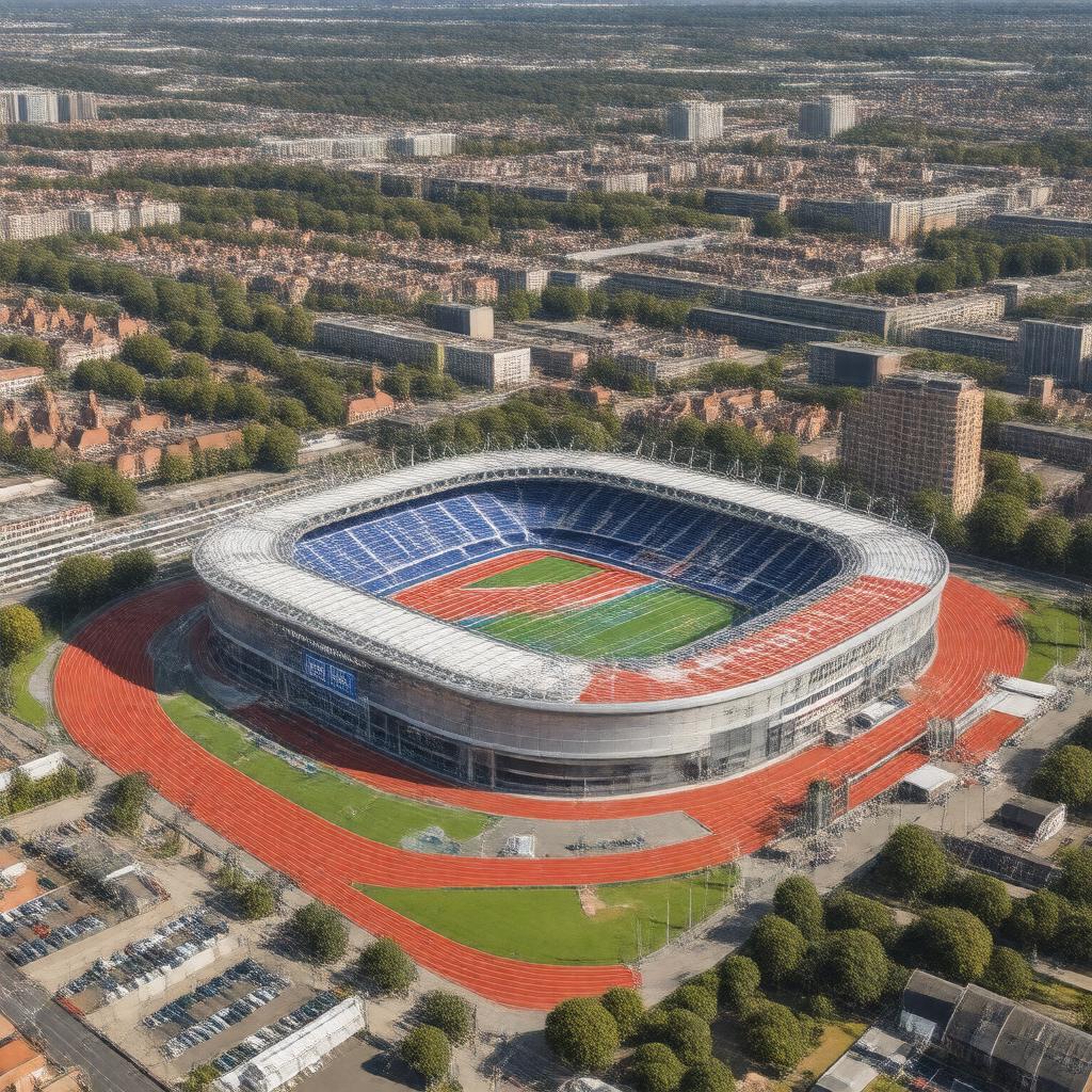 AI-created image of UK Athletics