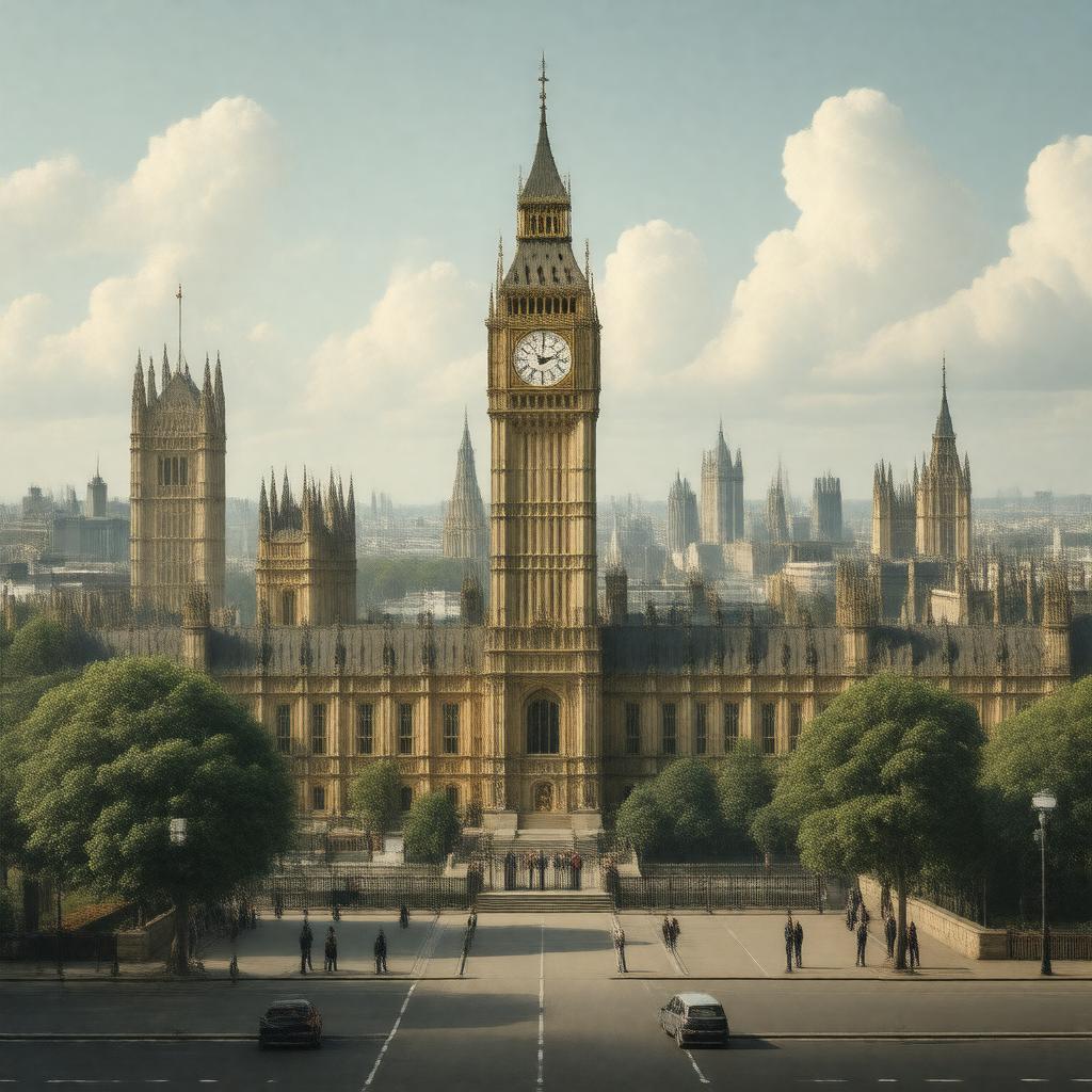 AI-created image of UK Government