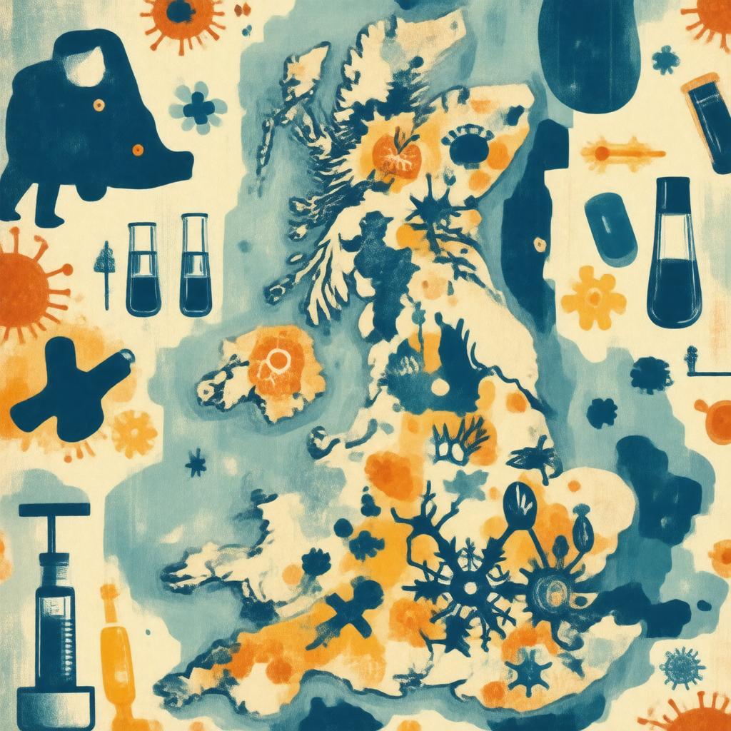 AI-created image of UK Health Security Agency