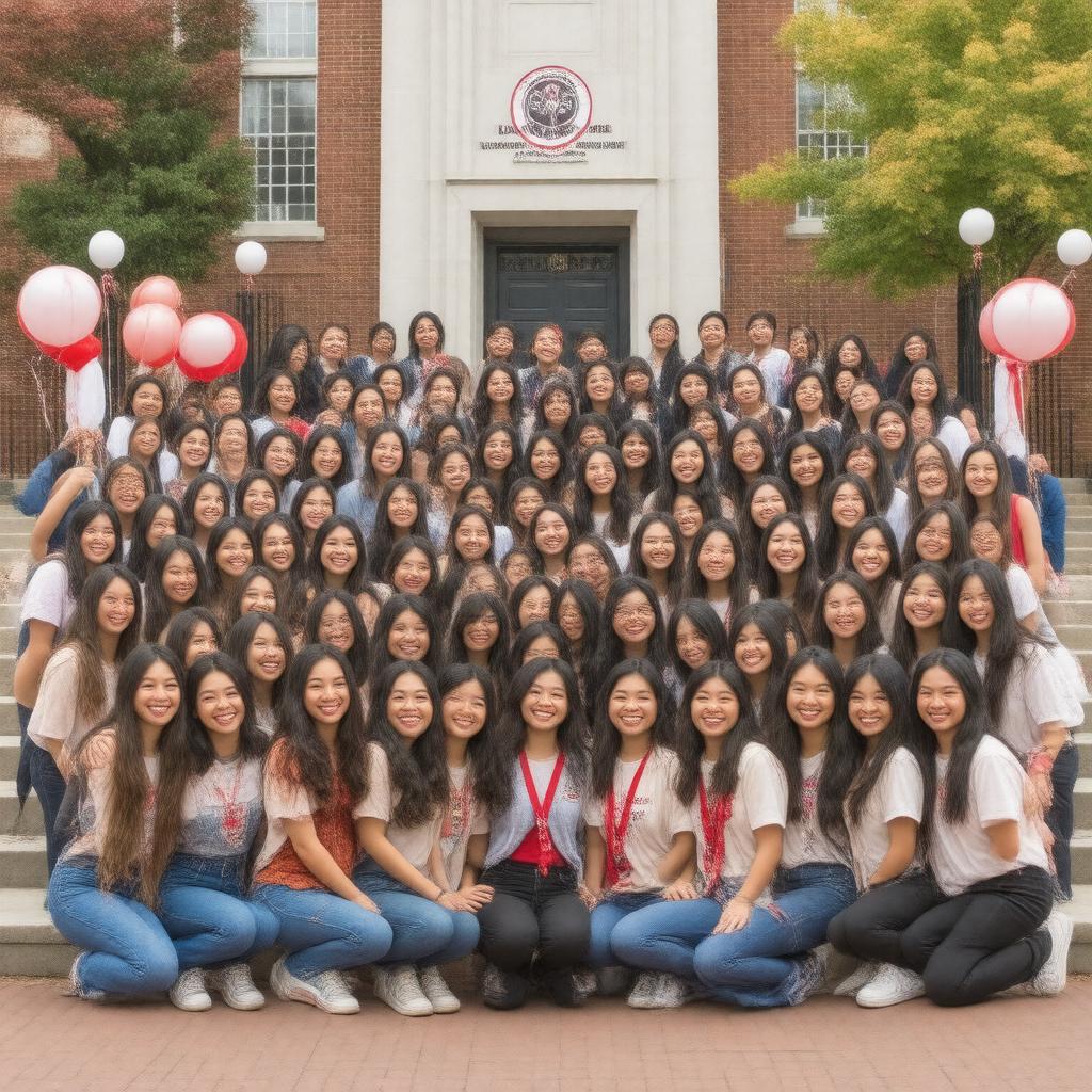 AI-created image of UMass Asian American Student Association