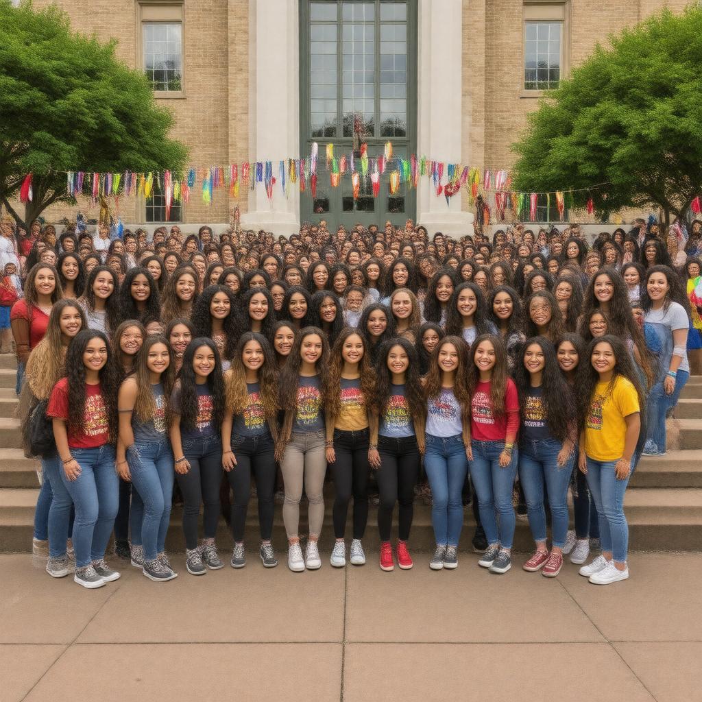 AI-created image of UMass Latinx American Student Organization