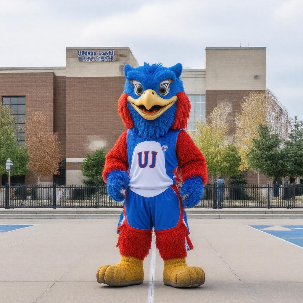 Click to view larger image AI-created image of UMass Lowell River Hawks