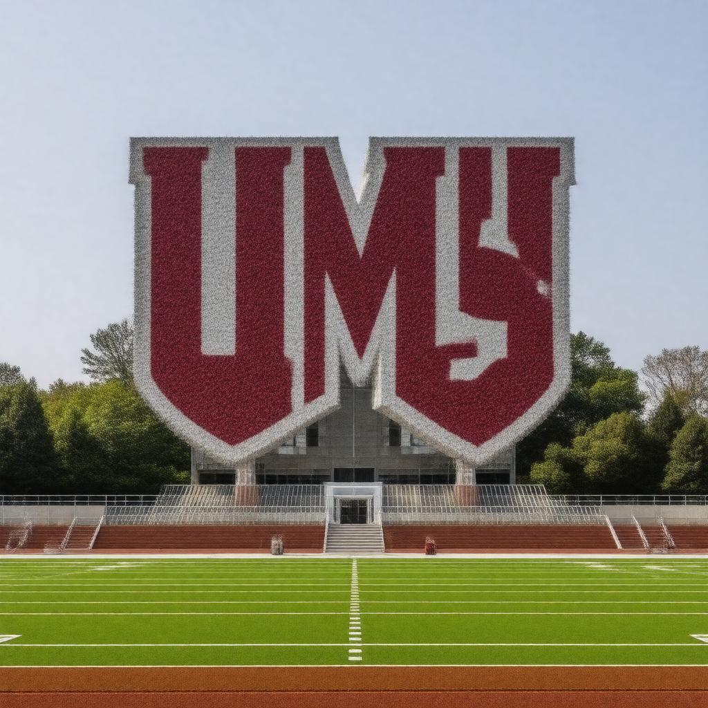 AI-created image of UMass Minutemen athletics