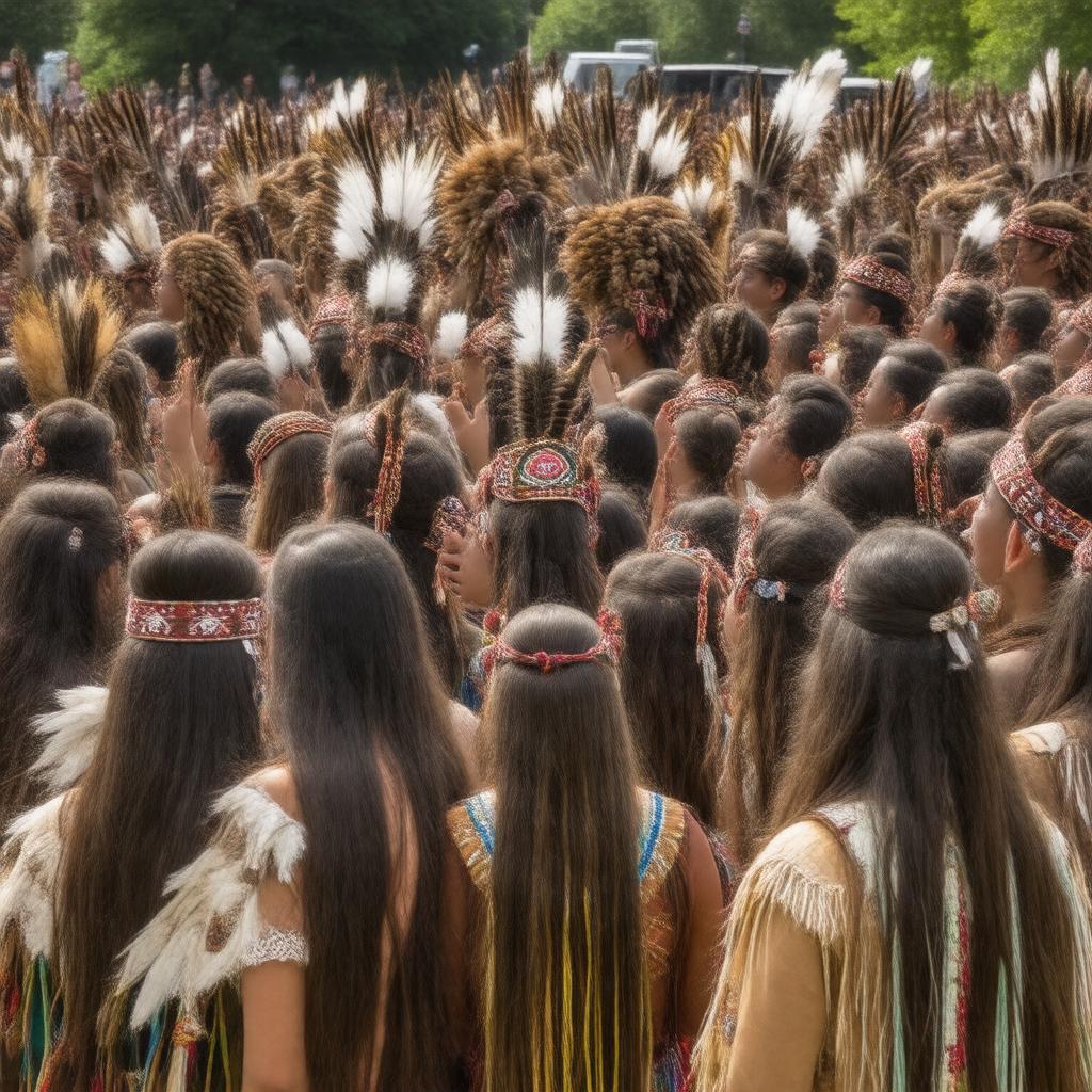 AI-created image of UMass Native American Student Association